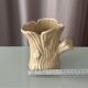 Vintage Italian Ceramic Tree Stump Vase – Bark Texture – Made in Italy