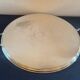 Large silver tray with rocaille handles – mid-20th century