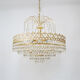 Crystal chandelier, Germany, 1970s