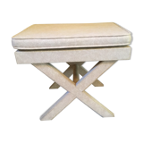 Stool covered with fabric