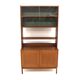 Scandinavian teak bookcase chest of drawers, Sweden, 1960