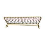 Coat rack with scoubidou shelf