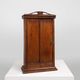 French Art Deco shaving cabinet in wood from the 1930
