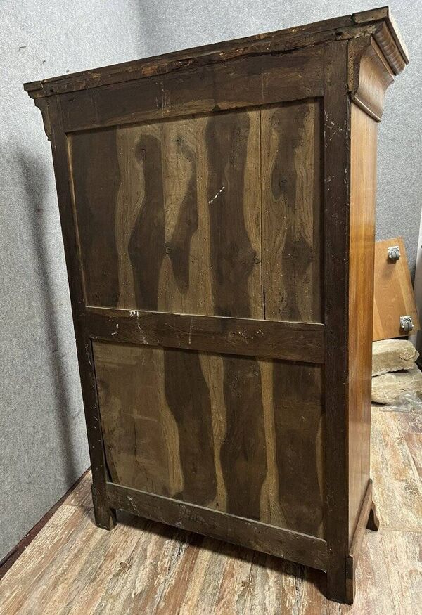 Secrétaire à doucine époque Louis Philippe en acajou vers 1830