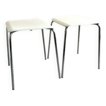 Paire tabourets IKEA Gilbert 1990