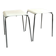 IKEA Gilbert stool pair 1990