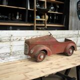 Antique tin toy car from the 1930s
