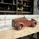 Antique tin toy car from the 1930s