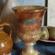 Ancient Medici vase in Italian alabaster from LALOUE Paris