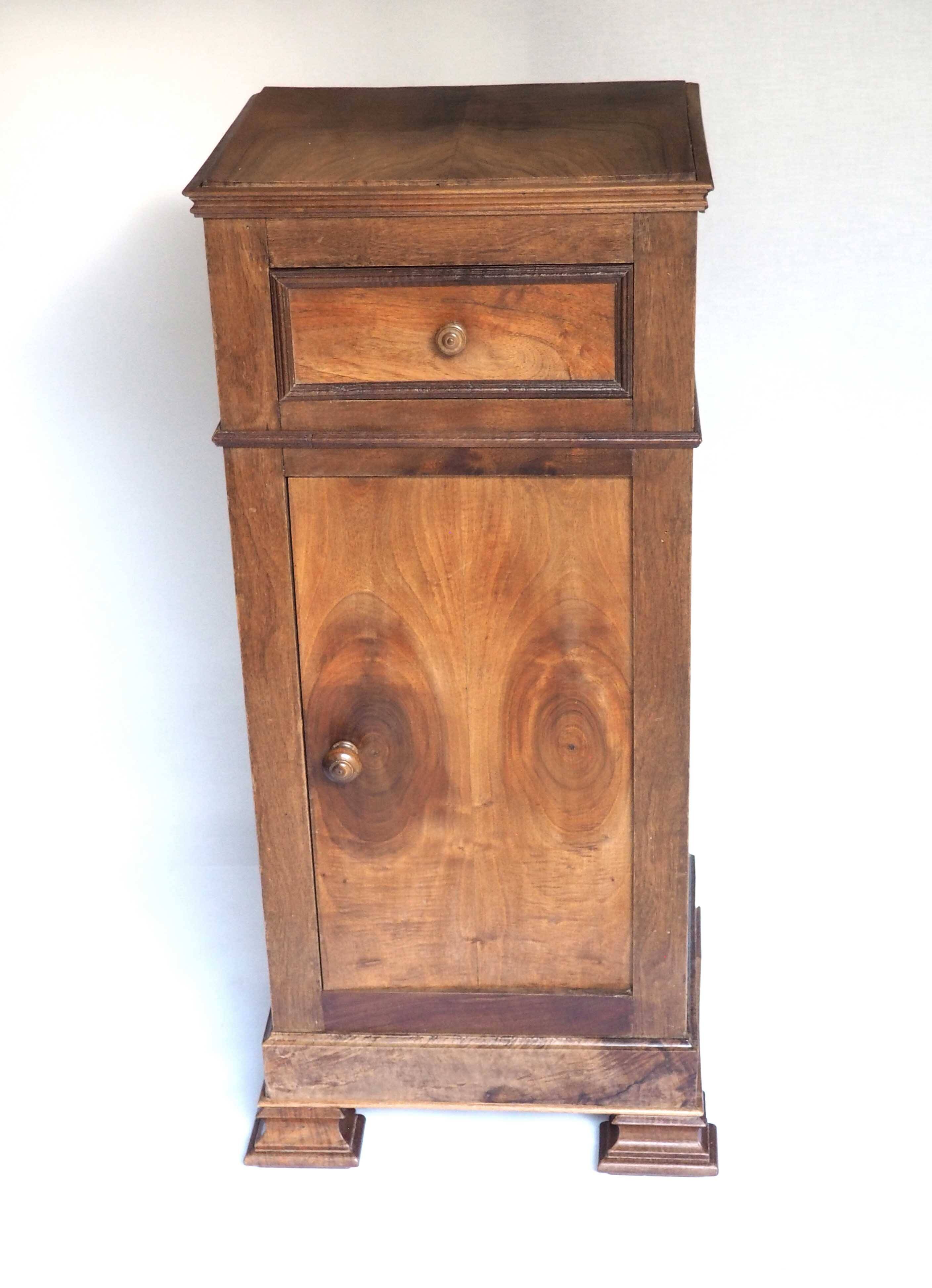 All-wood bedside table or storage unit