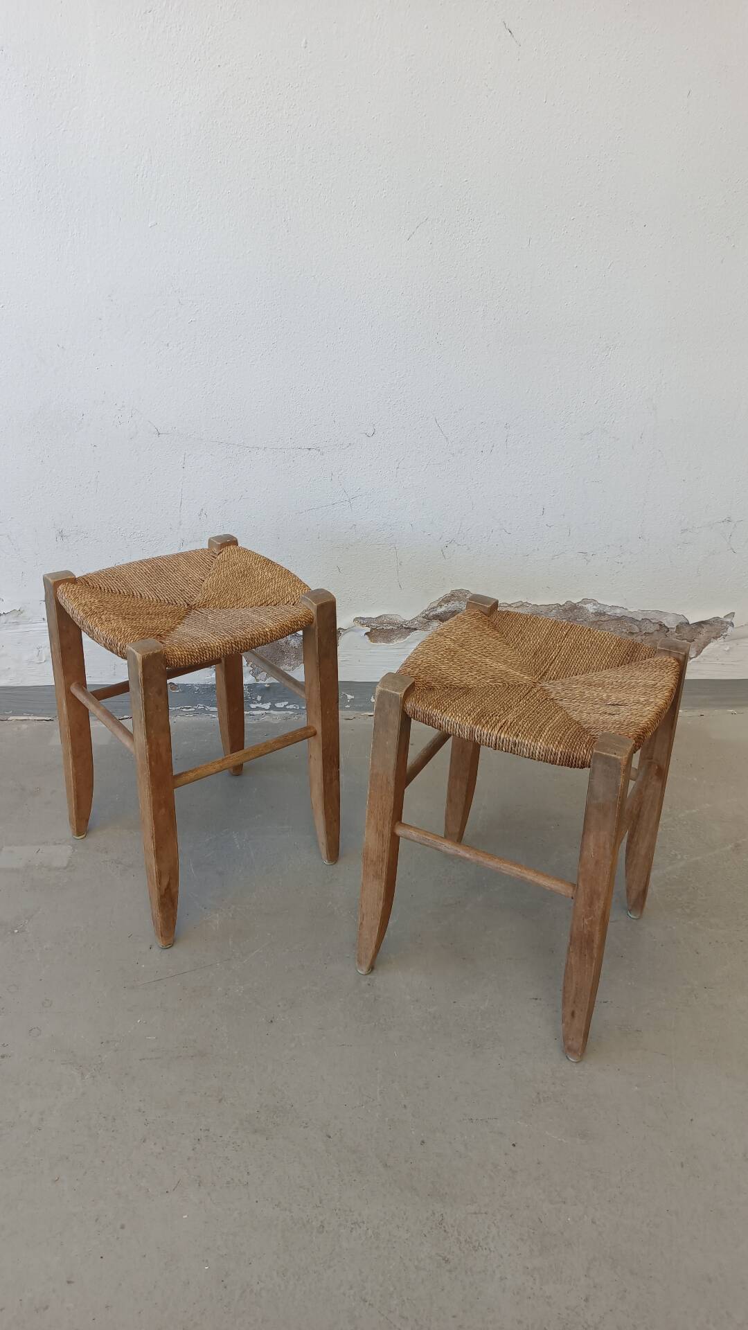 Pair of antique stools