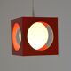 Suspension space age Gloss Leuchten vintage 1970s
