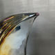Iridescent ceramic pitcher from Bassano, Italy, from the 1970s.