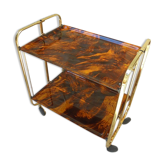 Folding serving tortoiseshell pattern
