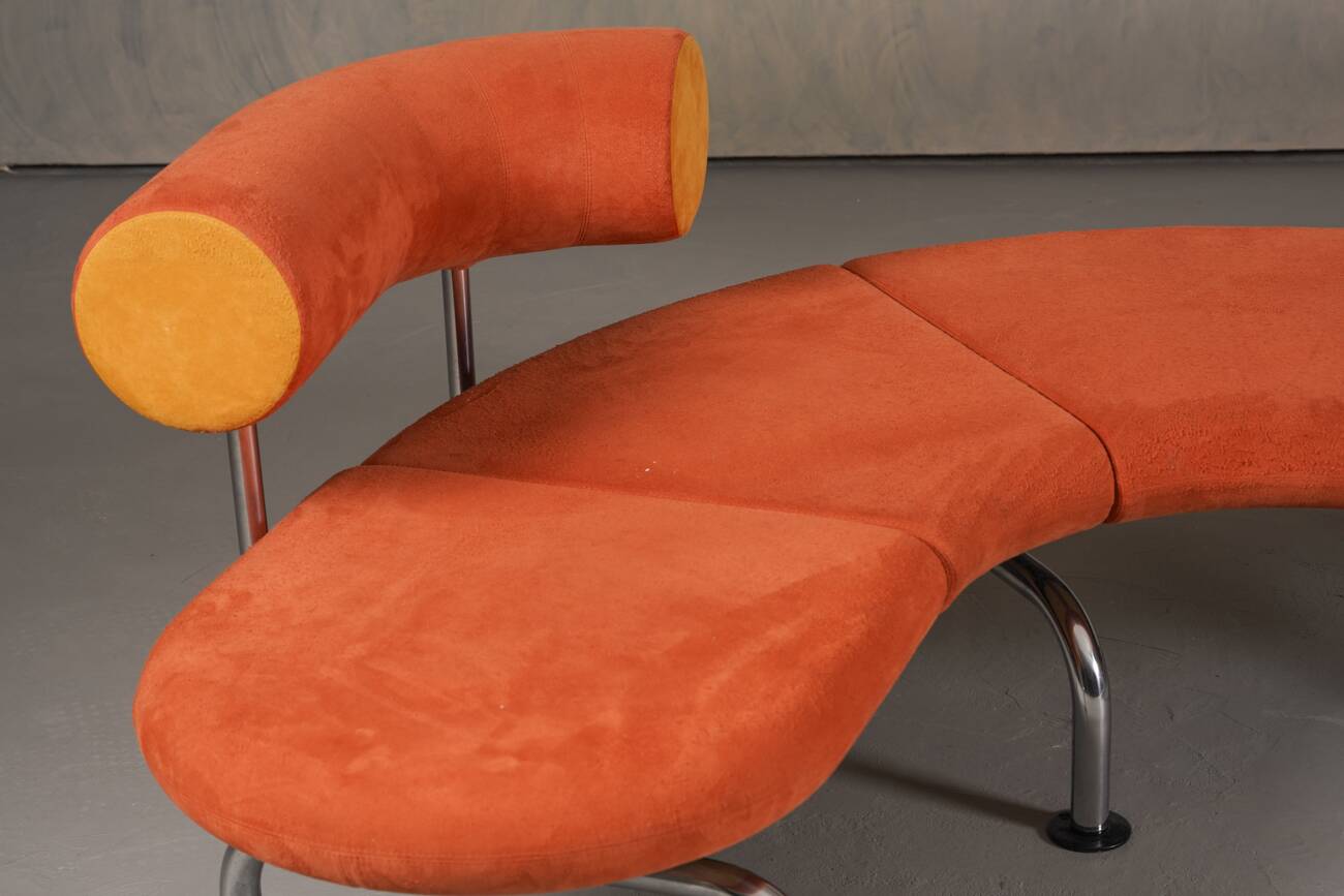 Vintage Pipeline Sofa by Erik Jorgensen, Denmark 1980s