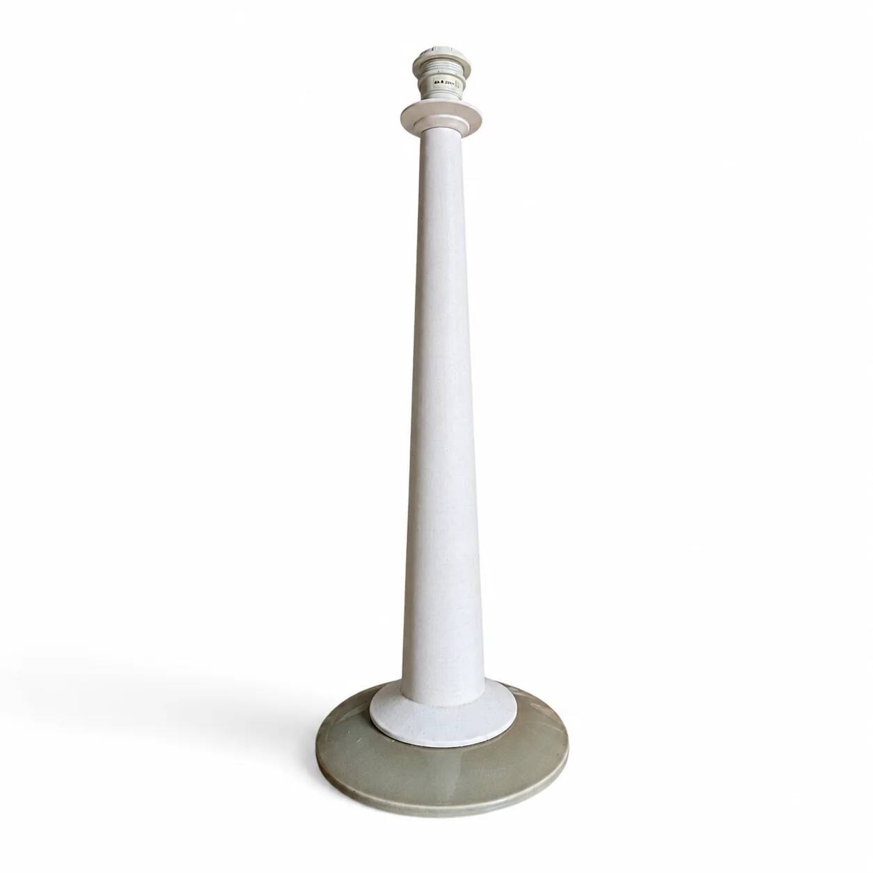 Ensemble de 2 lampes de table totem Kostka rares / époxy / France années 1980