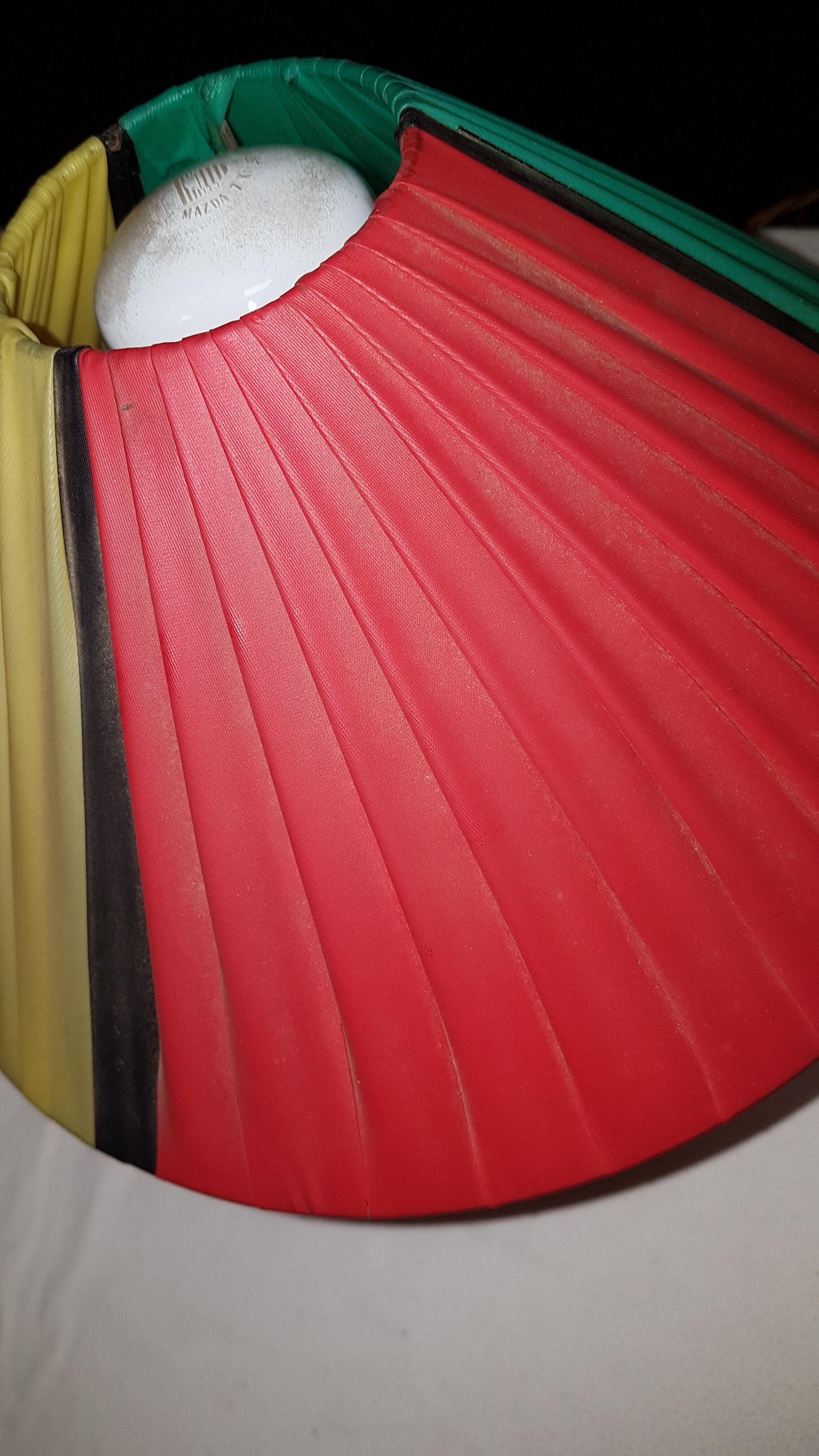 Art Deco opaline lamp