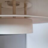 Scandinavian pendant light "Jeka" white 1970