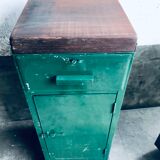 Meuble d'atelier vert