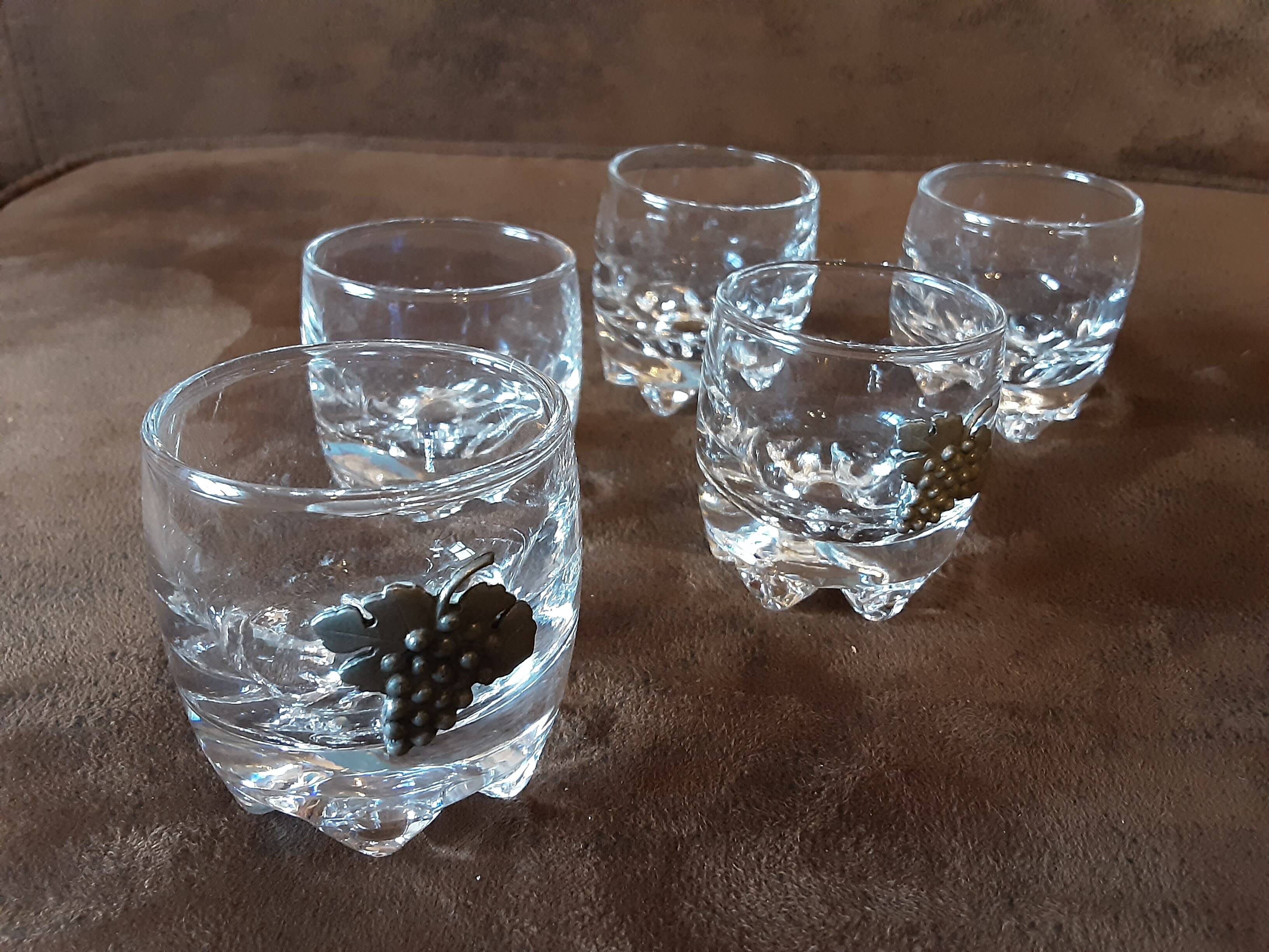 Set of 5 digestif glasses