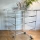 Desserte/Meuble-TV plexiglas transparent