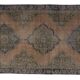 Vintage Turkish hallway rug 129x375 cm