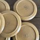 Service of 15 vintage Longchamp plates in stoneware.