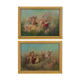 Pair of paintings Venus and Apollo