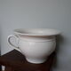 Enamelled earthenware pot with badonviller handle 30s
