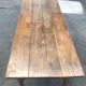 19th oak farm table