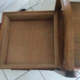 Sewing basket of the 1950, 7 drawers plate cherry