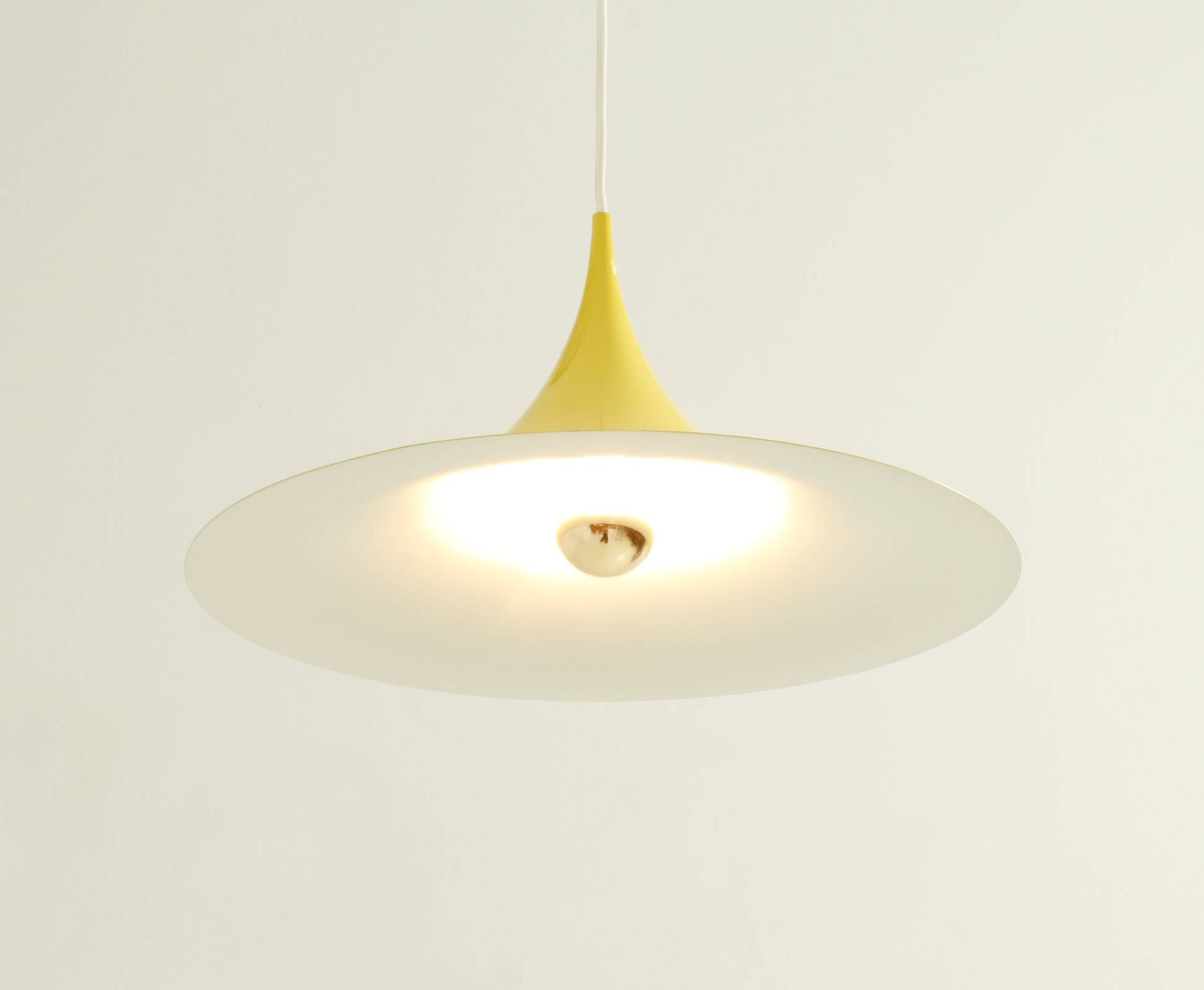 Suspension Semi yellow by Claus Bonderup and Torsten Thorup for Fog & Morup