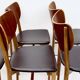 Danish Dining Chairs Set of 6 by Niels and Eva Koppel Slagelse Mobelfabric