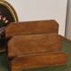 Wooden mail holder