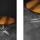 Mid-Century German Modern Round Rosewood Coffee Table from Ilse Möbel