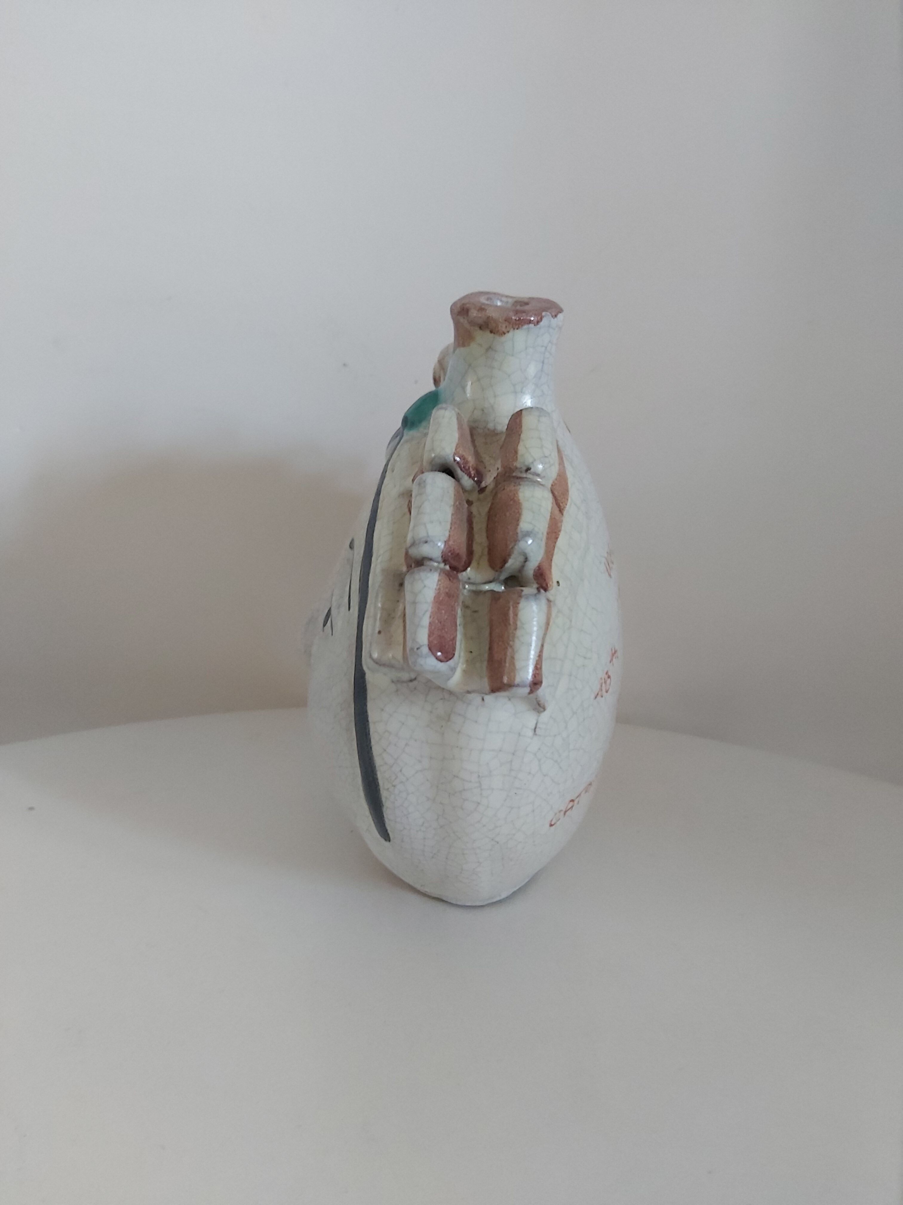 Vase soliflore Sicilian face