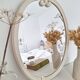 Miroir ovale vintage