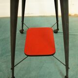 Desserte feet compass folded black steel - skai