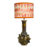 Lamp in Tamegroute shades of green