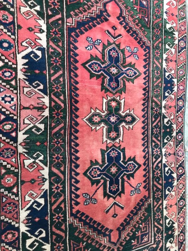 Nice Turkish vintage Konya carpet handmade 115 X 200 CM