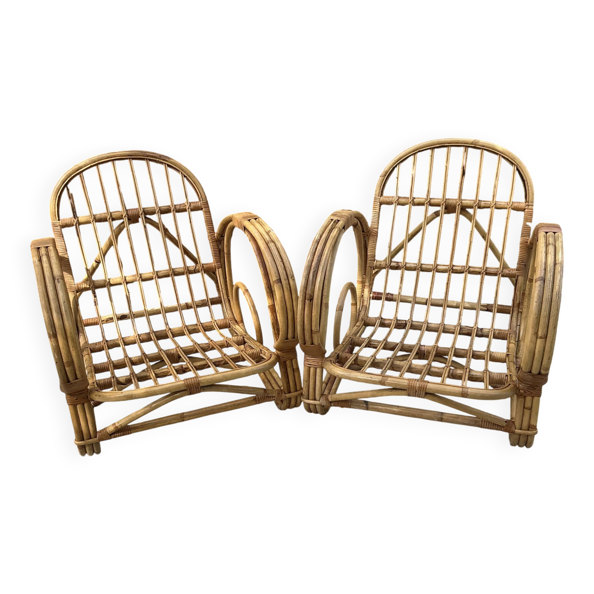 Pair of Riviera lounge chairs from the 1950s.