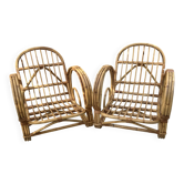 Pair of Riviera lounge chairs from the 1950s.