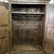Louis XV carved wooden wardrobe from the 18th century