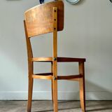 Light beech bistro chair