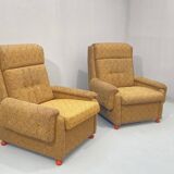 Eastern bloc Vintage armchairs, 1980´s, Czechoslovakia