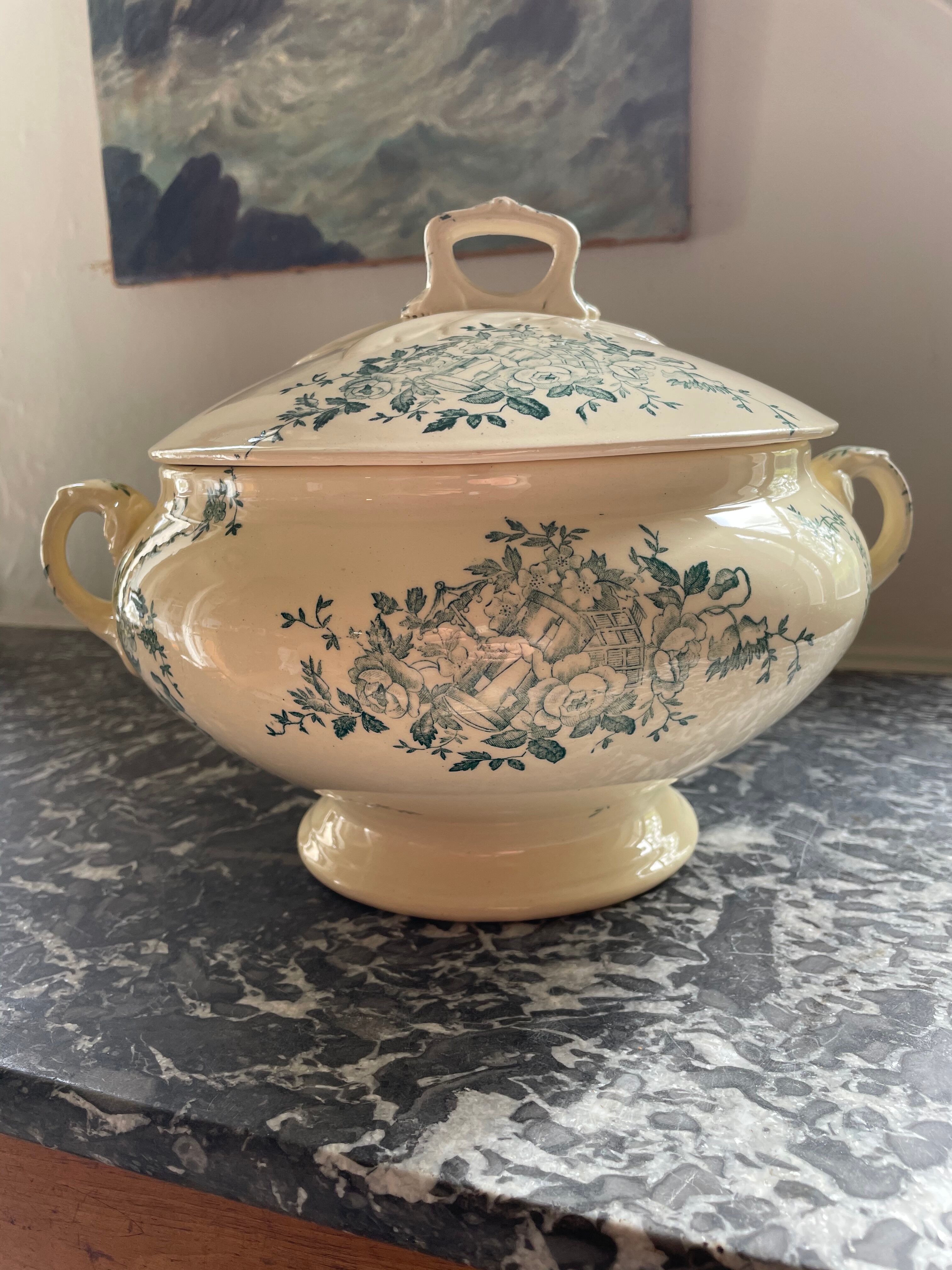 Longchamp Iron Earth Soup Tureen