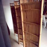Vintage bamboo screen