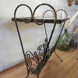 Side table with magazine holder Vallauris