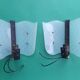 Pair of 1950s butterfly wall lights