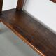 Antique French Rustic Farmhouse Oak Side Table, 19th Century